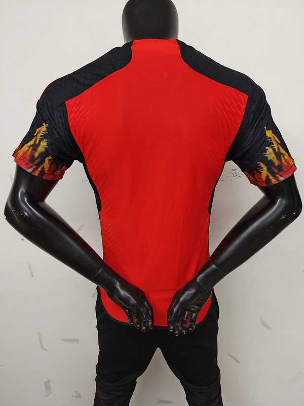 2022 Belgium Home Red Jacquard